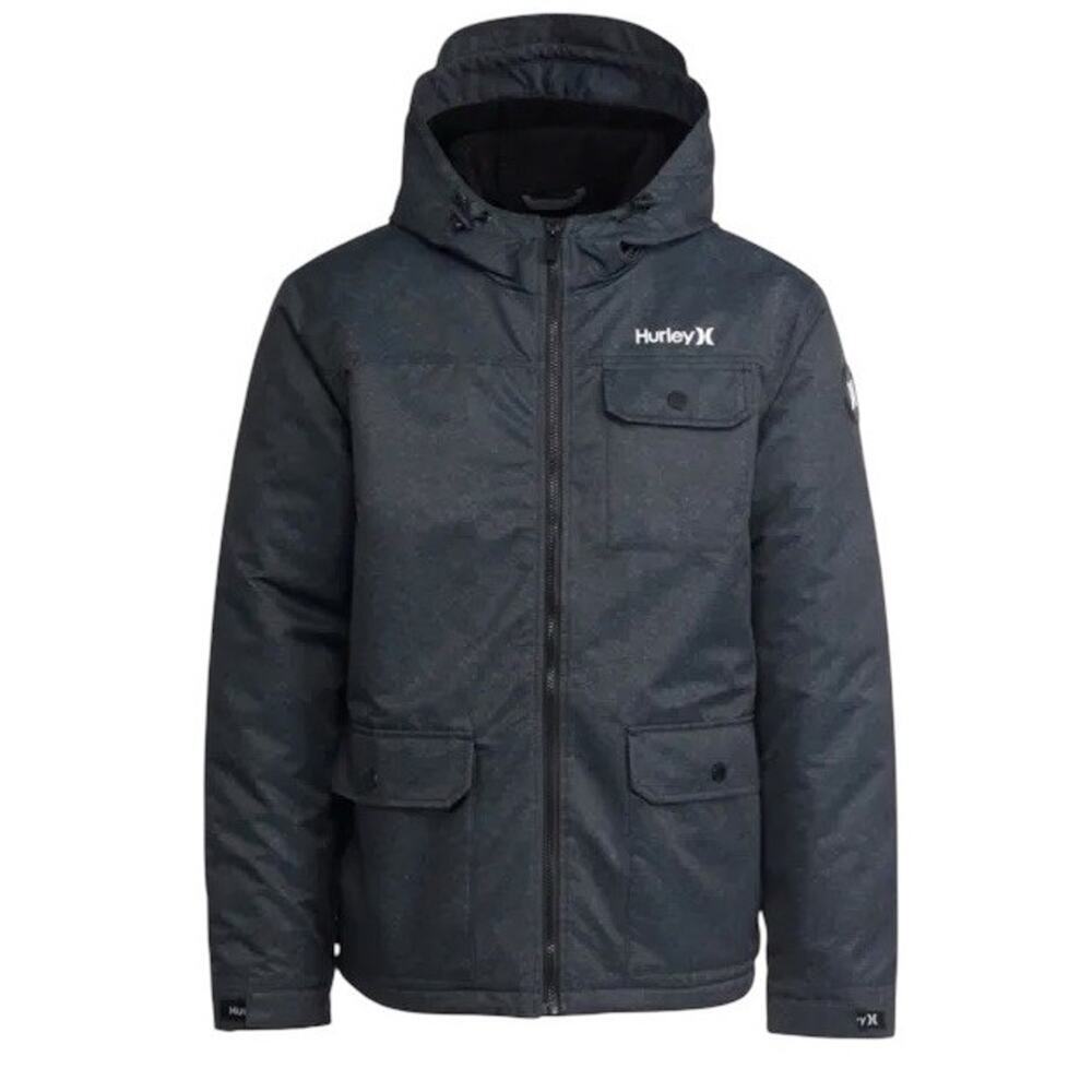 Men's Hurley Vinson Sherpa Lined Jacket Size XL Gray